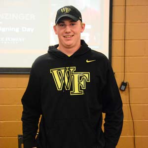 Wake Commit Benzinger Signs NLI