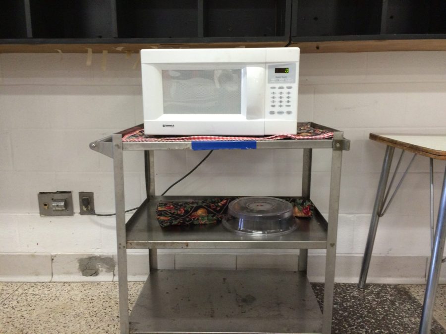 Student Councils Puts Microwave in Cafeteria