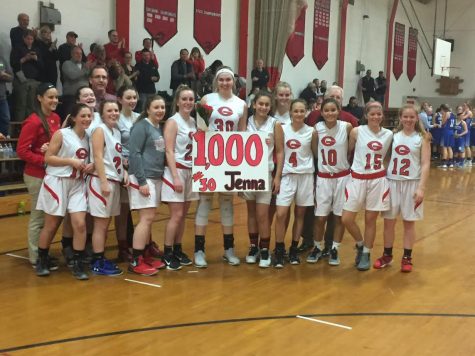 Benzinger Scores 1000th Point