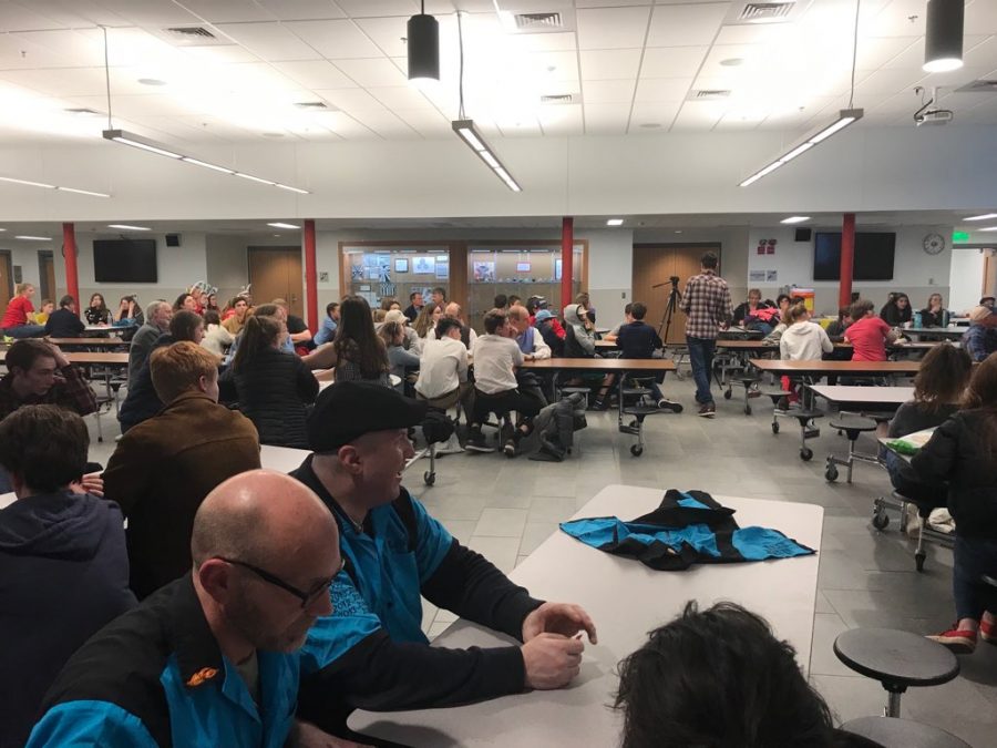 Community members gather at last Thursday's trivia night