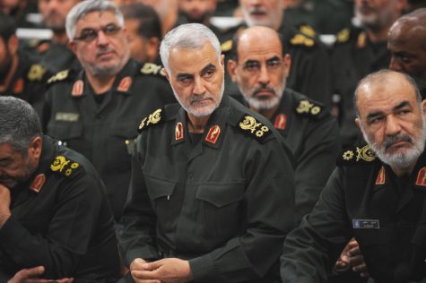Iranian Quds Force commander Qassem Suleimani meets with the Islamic Revolution Guards Corps in Tehran, Iran, on Sept. 18, 2016. Press Office of Iranian Supreme Leader/Anadolu Agency/Getty Images