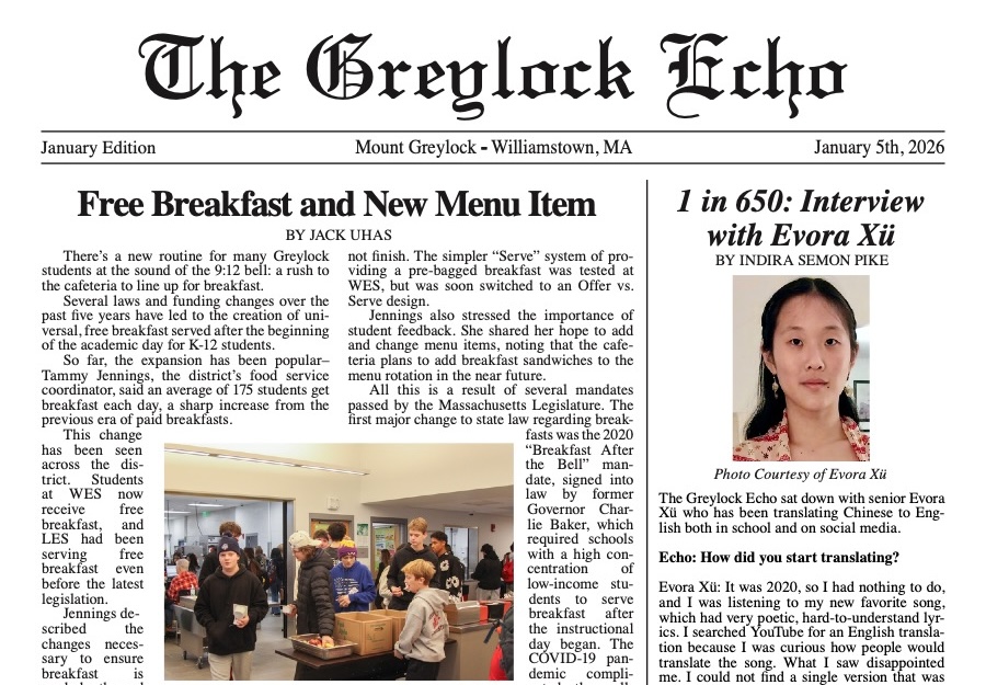 January 5, 2026 Print Edition